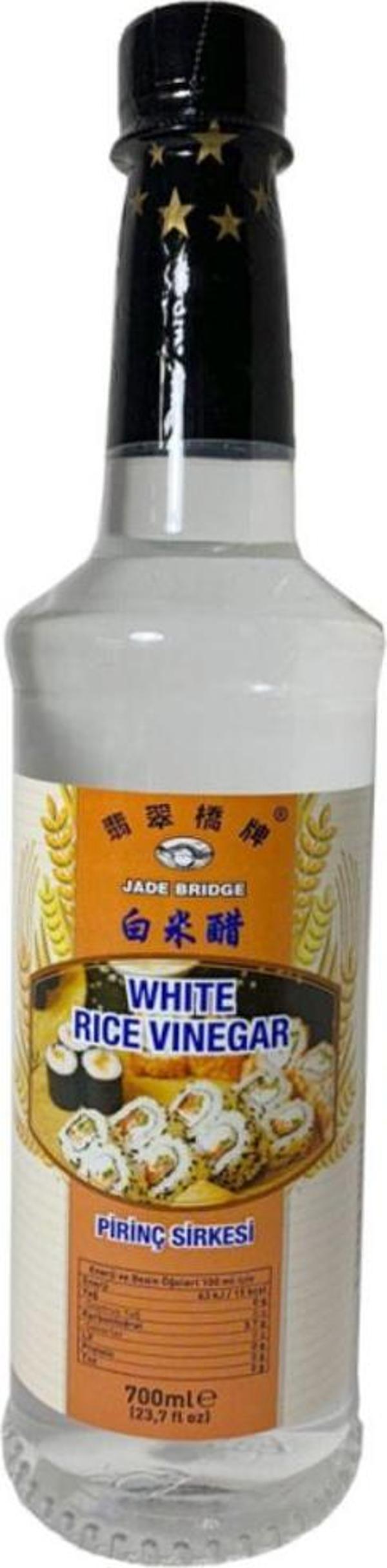 Jade Bridge Pirinç Sirkesi 750 Ml White Rice Vinegar - Image 1