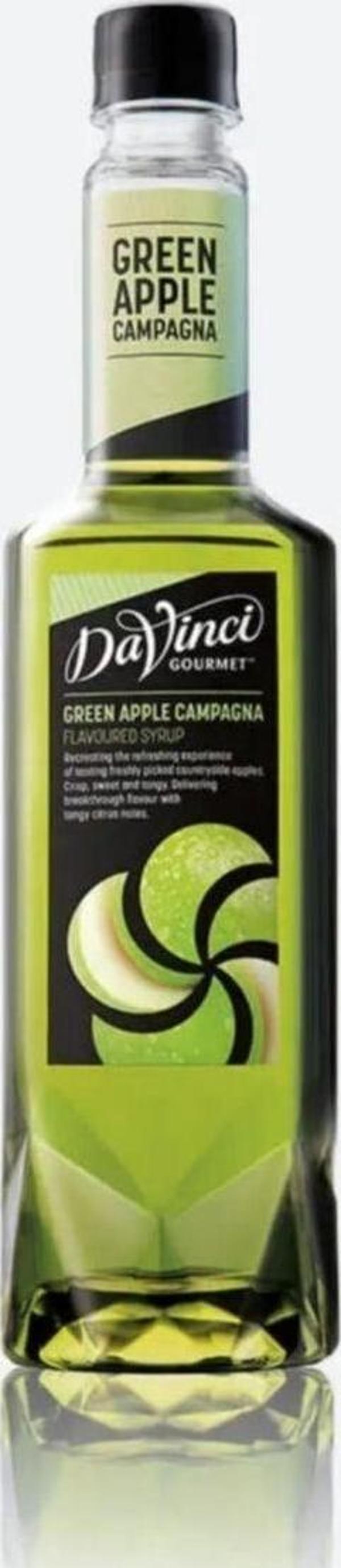 Davinci Gourmet Yeşil Elma Aromalı Şurup Green Apple Campagna 75 Cl - Image 1