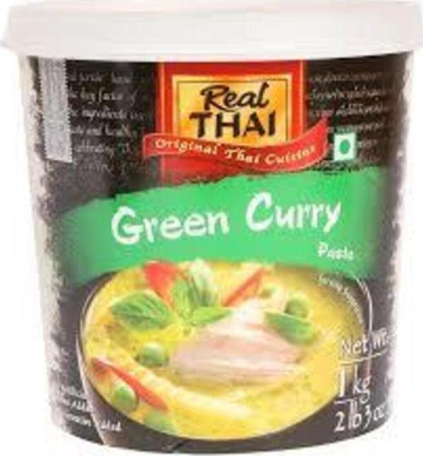 Real Thai Köri Ezmesi Yeşil (Green Curry Paste) 400 Gr - Image 1