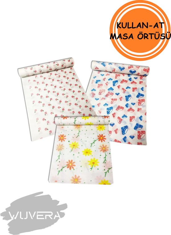 Wuvera Kullan-At Masa Örtüsü – Pratik ve Hijyenik Çözüm! - Image 1