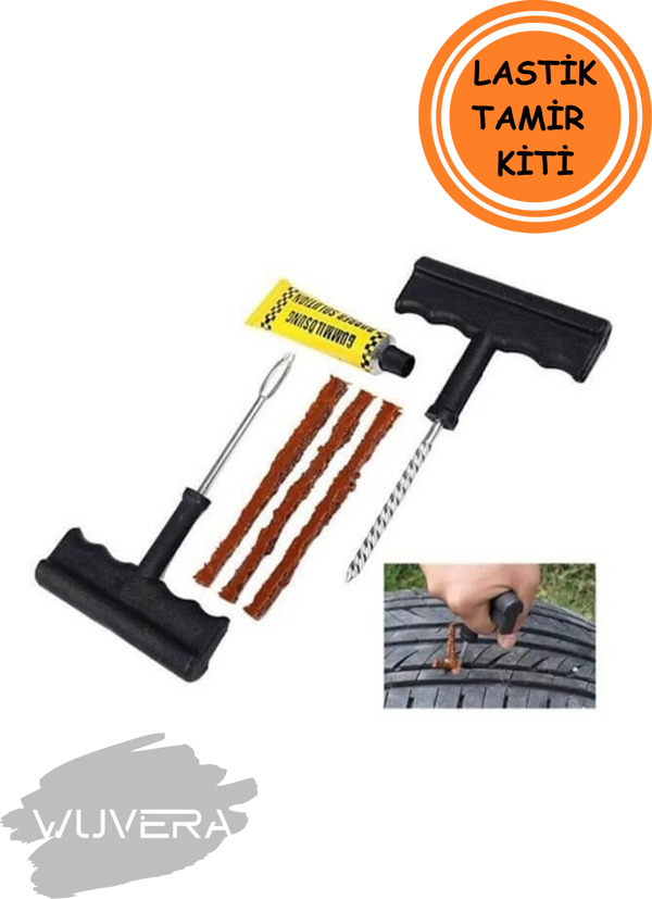 Wuvera Lastik Tamir Kiti – Güçlü ve Dayanıklı Fitil Atma Seti! - Image 1
