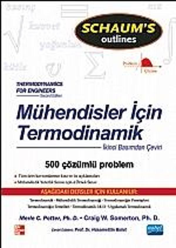 MÜHENDİSLER İÇİN TERMODİNAMİK - Schaum&#39;s / Thermodynamics for Engineers - Nobel Akademik Yayıncılık - Image 1