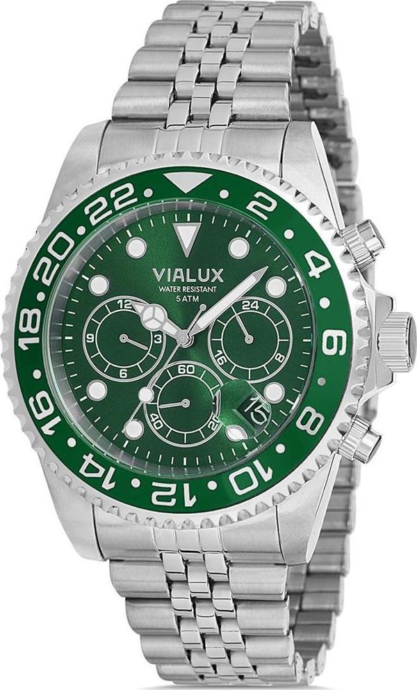 Vialux VX571T-15SS Erkek Kol Saati - Image 1