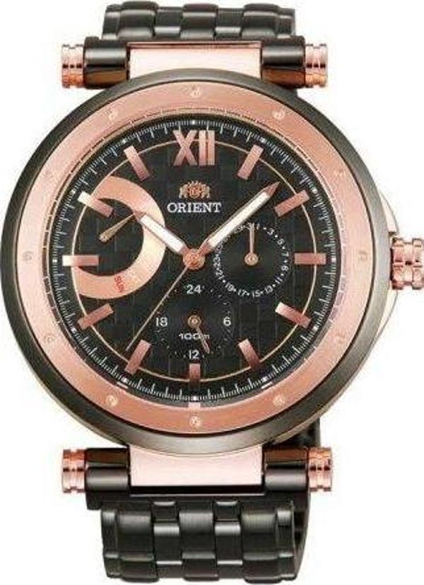 Orient CUU05003B0 Çelik Füme Erkek Kol Saati - Image 1