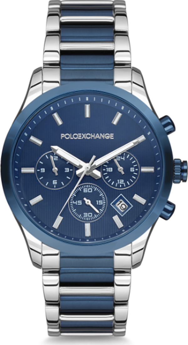 Polo Exchange PX0056-07 Çelik Erkek Kol Saati - Image 1