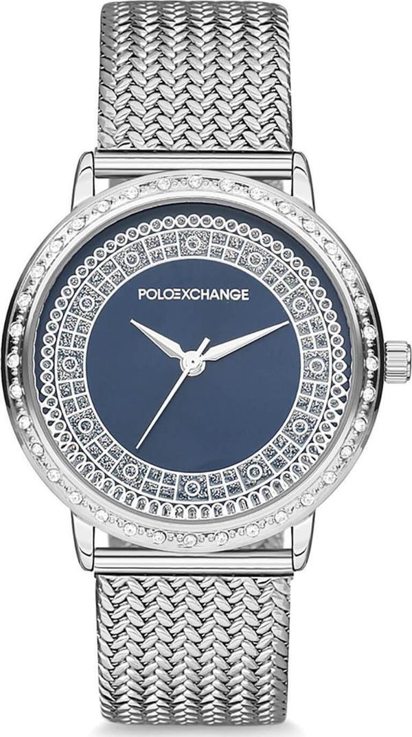 Polo Exchange PX0087-02 Hasır Çelik Kadın Kol Saati - Image 1