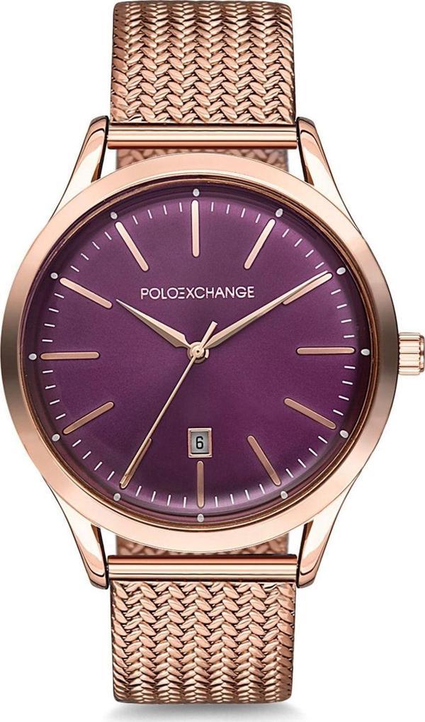 Polo Exchange PX0136-04 Hasır Çelik Erkek Kol Saati - Image 1