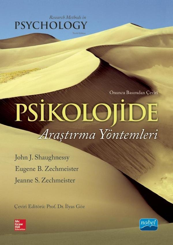 PSİKOLOJİDE ARAŞTIRMA YÖNTEMLERİ - Research Methods in Psychology - Nobel Akademik Yayıncılık - Image 1
