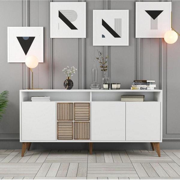 Variant Mobilya Milan 160cm Konsol - Beyaz - Beyaz - Image 1