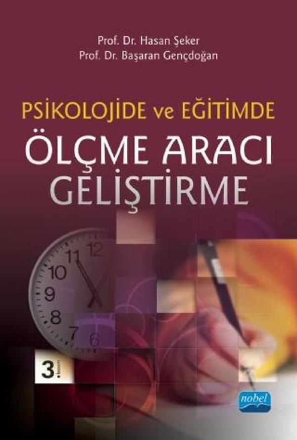 Psikolojide ve Eğitimde Ölçme Aracı Geliştirme - Nobel Akademik Yayıncılık - Image 1