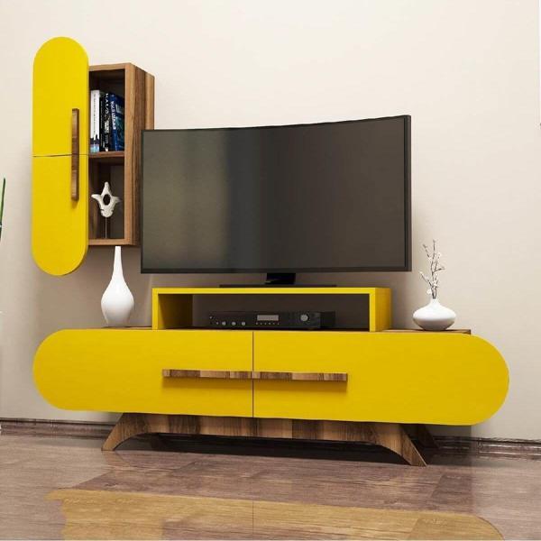 Variant Mobilya Rose Duvar Raflı Tv Ünitesi - Image 1