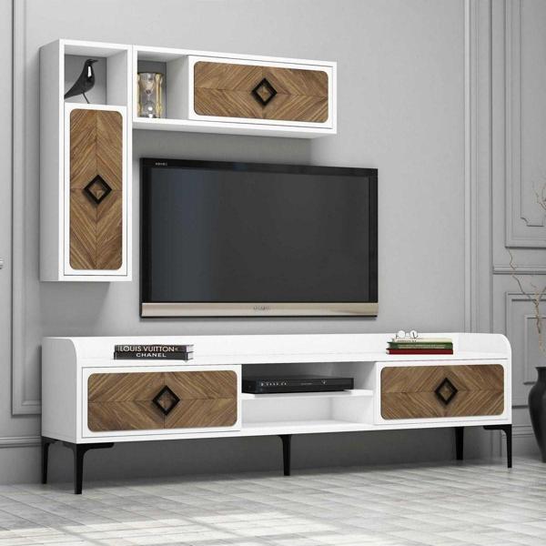 Variant Mobilya Samba Tv Ünitesi - Beyaz - Image 1