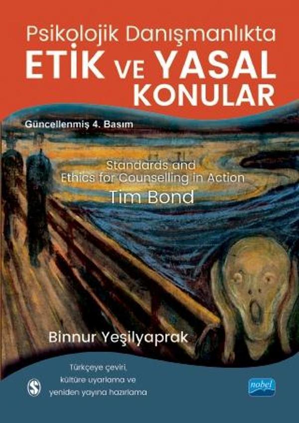 PSİKOLOJİK DANIŞMANLIKTA ETİK VE YASAL KONULAR - Standars And Ethics For Counselling in Action - Nobel Akademik Yayıncılık - Image 1