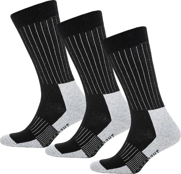 Thermoform Extreme Unisex Çorap 3'lü Paket Siyah - Image 1
