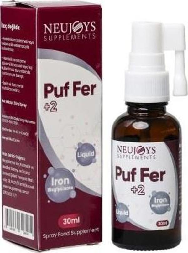 Neujoys Puf Fer Demir Spreyi 30ml - Image 1