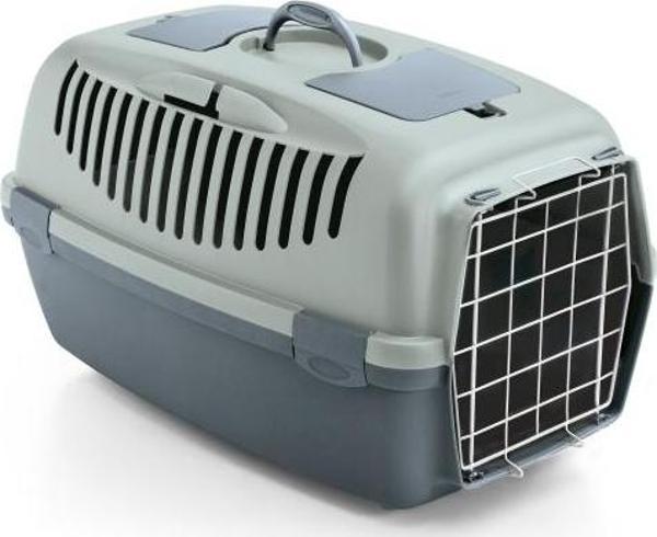 Stefanplast Gulliver 1 Metal Kedi Köpek Taşıma Kabı Mavi 48X32X31 Cm - Image 1