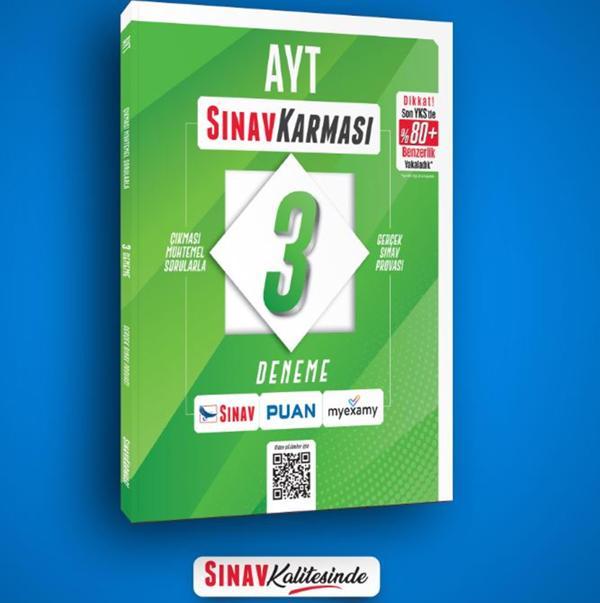 Sınav Yayınları Sınav Karması Ayt 3 Deneme - Sınav Yayınları - Image 1