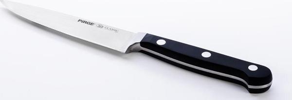 Pirge Classic Geniş Steak Bıçağı Siyah 12 Cm 49017 - Image 1