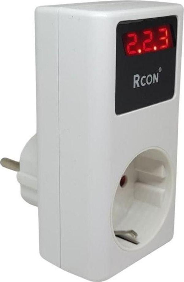 Rcon Rcv-02 Prizmatik Tasarım Ayarlanabilir Voltaj Ve Akım Koruyucu Priz - Image 1