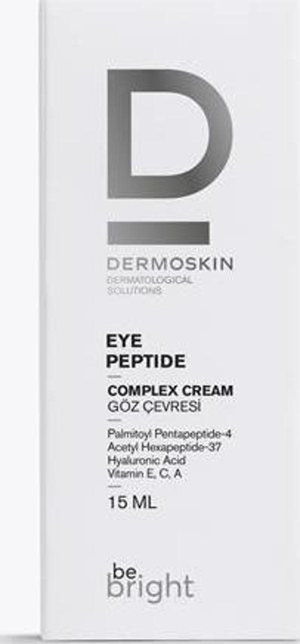 Dermoskin Be Bright Göz Çevresi Peptit Kompleks Krem 15 ml - Image 1