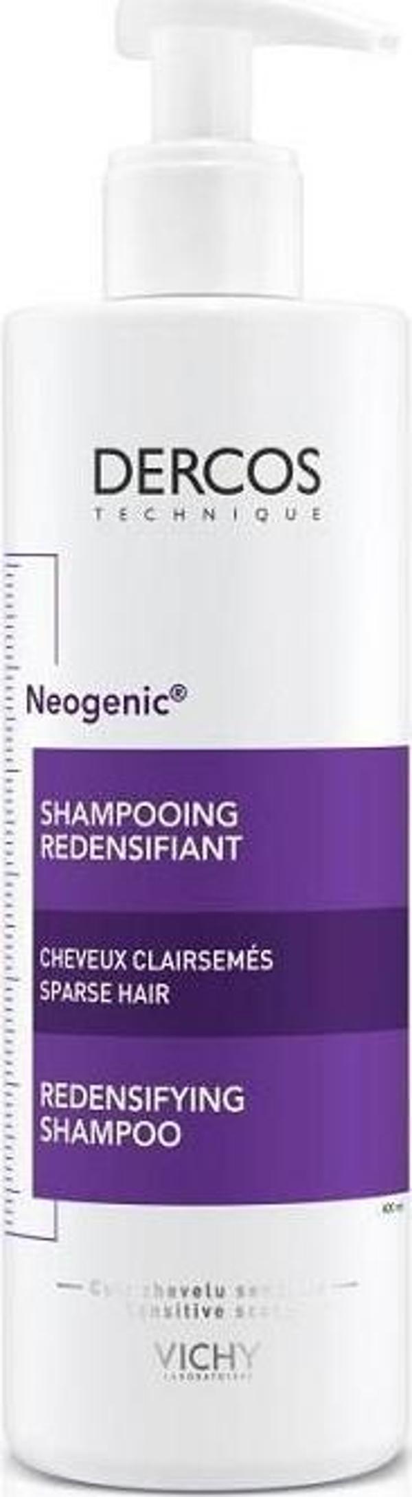Vichy Dercos Neogenic Shampoo Yoğunluk Ve Anında Hacim Sağlayan Şampuan 400 ml - Image 1