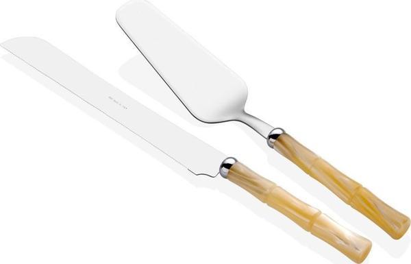 Rivadossi Bamboo Kemik Pasta Servis Seti 2 li   - Image 1