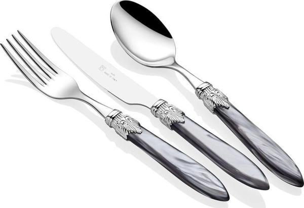 Rivadossi Laura Chrome Gri 75 Parça Çatal Bıçak Seti   - Image 1