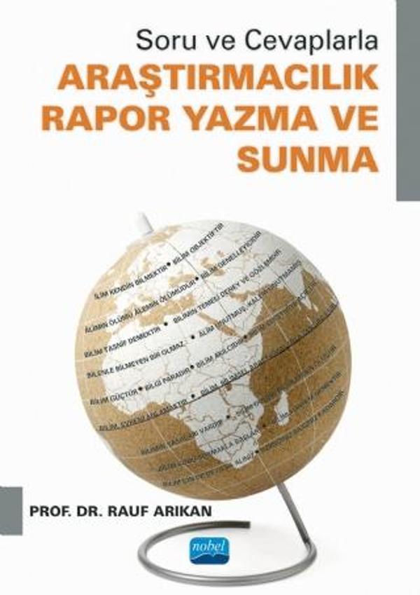 Soru ve Cevaplarla ARAŞTIRMACILIK - RAPOR YAZMA VE SUNMA - Nobel Akademik Yayıncılık - Image 1