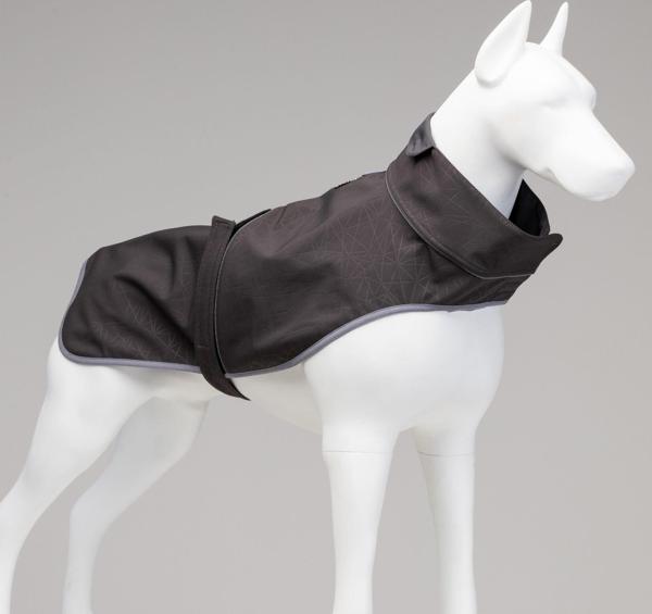 Lindo Dogs SoftShell Magnetic Köpek Yağmurluğu Siyah Beden 8 - Image 1