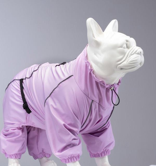 Lindo Dogs Quattro Laika Köpek Yağmurluğu Lila Beden 4 - Image 1