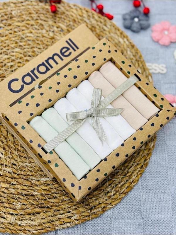 Caramell Organik 7’li Ağız Mendili - Image 1