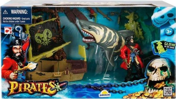Karanlıkta Parlayan Korsan Oyun Seti SUN-5221 - Image 1