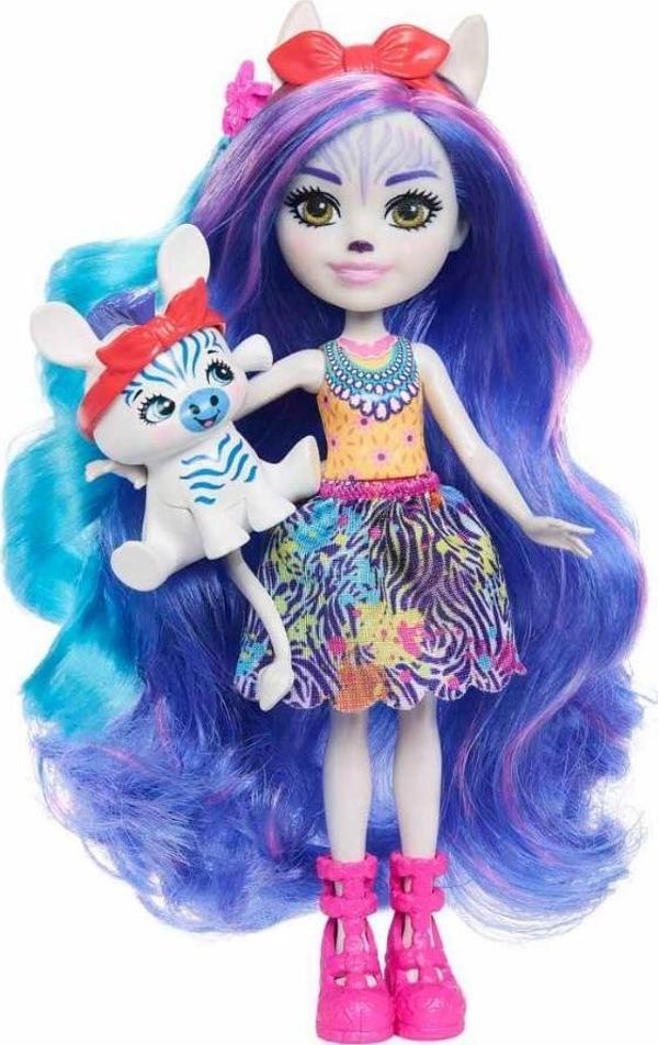 Enchantimals Zebra Zemirah HNV28 - Image 1