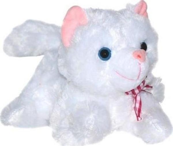 Halley İri Gözlü Yatan Kedi 25 cm PL62696 - Image 1