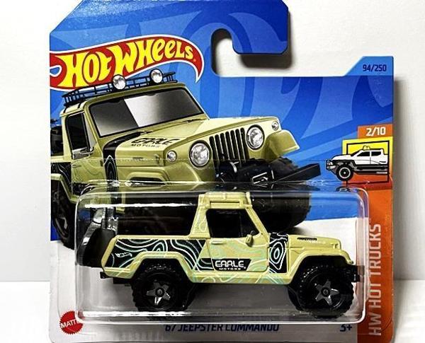 Hot Wheels Tekli Arabalar 67 Jeepster Commando HKJ02-M521 - Image 1
