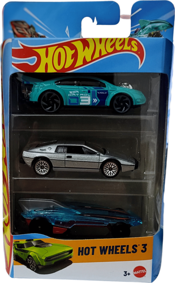 Hot Wheels 3'lü Araba Seti K5904-04 - Image 1