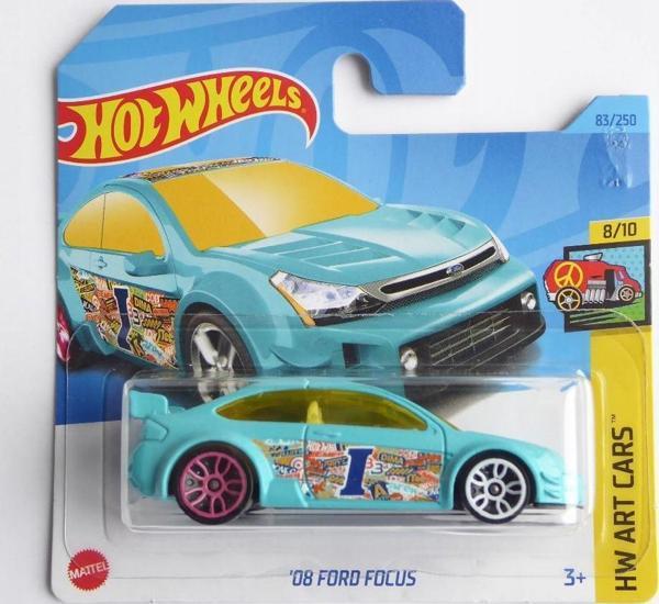 Hot Wheels Tekli Arabalar 08 Ford Focus HKH51-M521 - Image 1