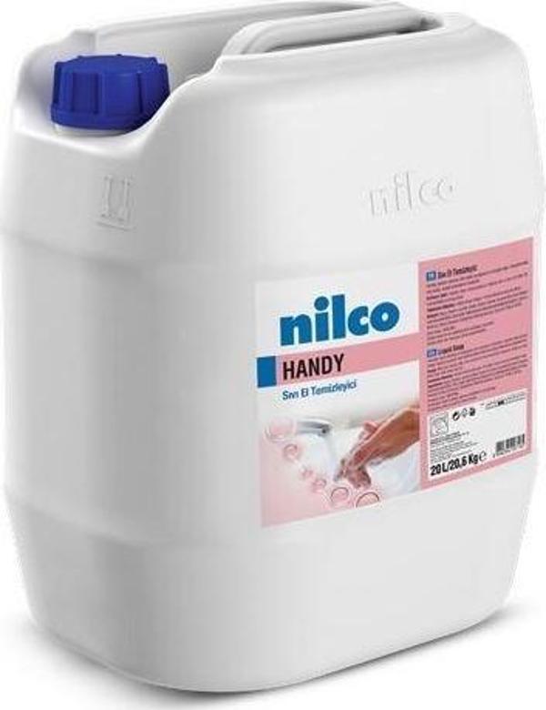 Nilco HANDY 20L/20,6 KG PEMBE SEDEFLİ SIVI EL SABUNU - Image 1