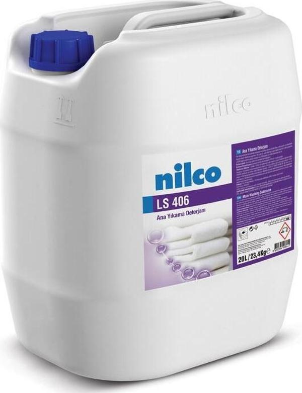 Nilco LS 406 20L/23,4KG OPTİK AĞARTICILI ANA YIKAMA ÜRÜNÜ - Image 1