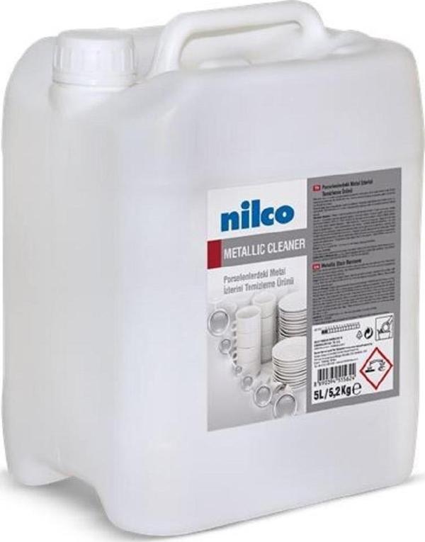 Nilco METALIK CLEANER 5LT/5,2KG PORSELENLERDE OLUŞAN METAL İZLERİ TEMİZLEME ÜRÜNÜ - Image 1