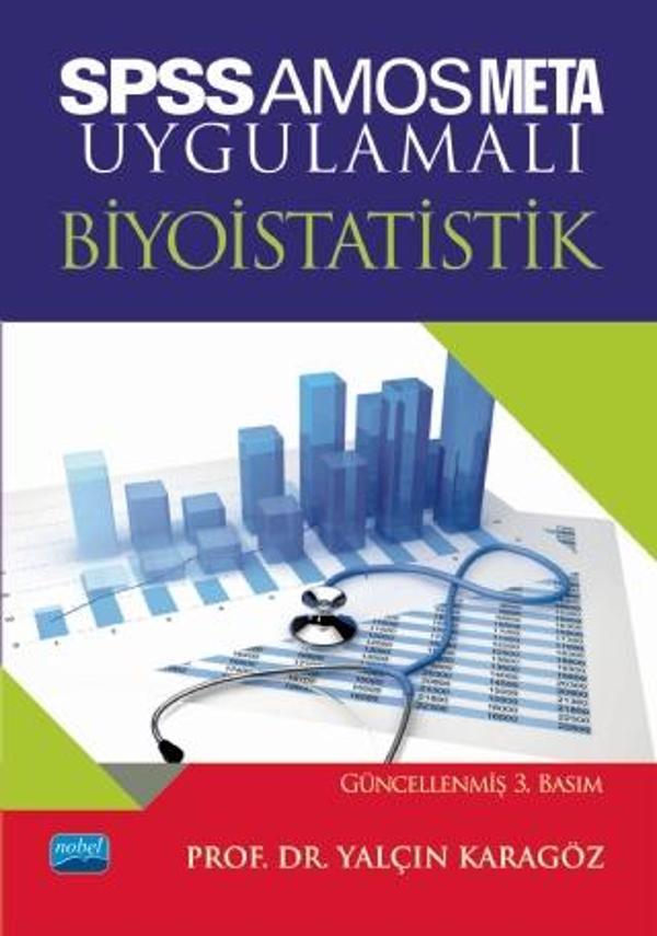 SPSS AMOS META Uygulamalı Biyoistatistik - Nobel Akademik Yayıncılık - Image 1