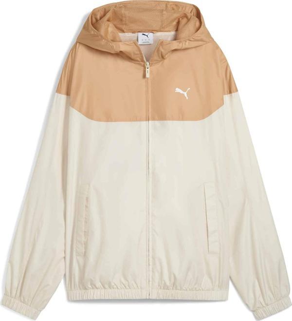685134-87 Puma Ess Relaxed Windbreaker Kadın Yağmurluk-R&amp;uuml;zgarlık Kahve - Image 1