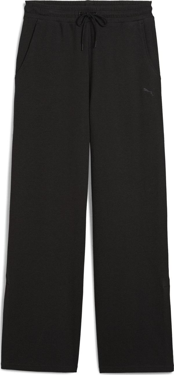 685061-01 Puma Her High-Waist Straight Pant Kadın Eşofman Altı Siyah - Image 1