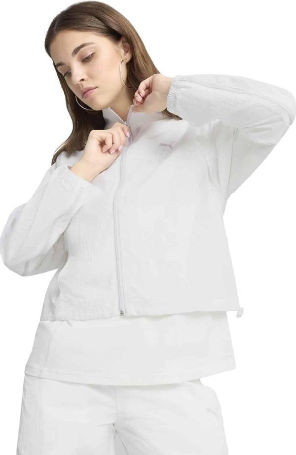 629807-02 Puma Dare To Zip-Off Jacket Kadın Ceket Beyaz - Image 1
