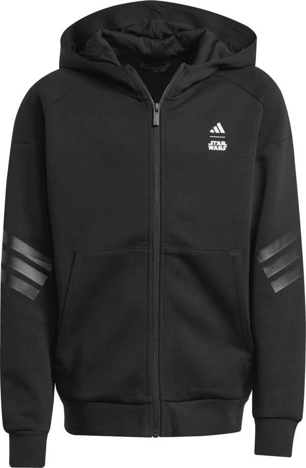 JF3634-C adidas X Star Wars Mandalorian &amp;Ccedil;ocuk Ceket Siyah - Image 1