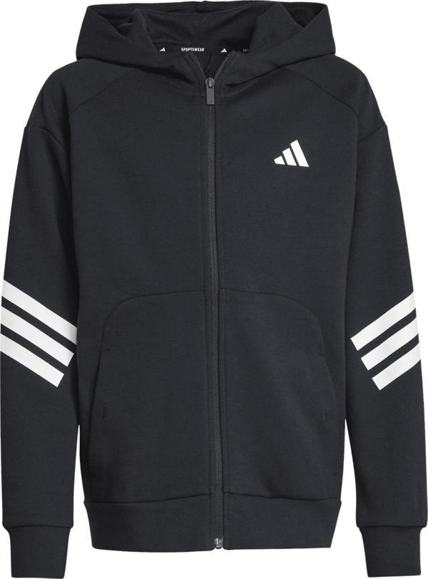 JJ4801-C adidas J Fı 3S Fz Hd &amp;Ccedil;ocuk Ceket Siyah - Image 1