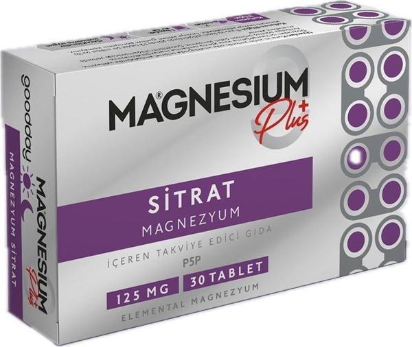 Goodday Magnesium Plus Magnezyum Sitrat & P5P 30 tablet - Image 1