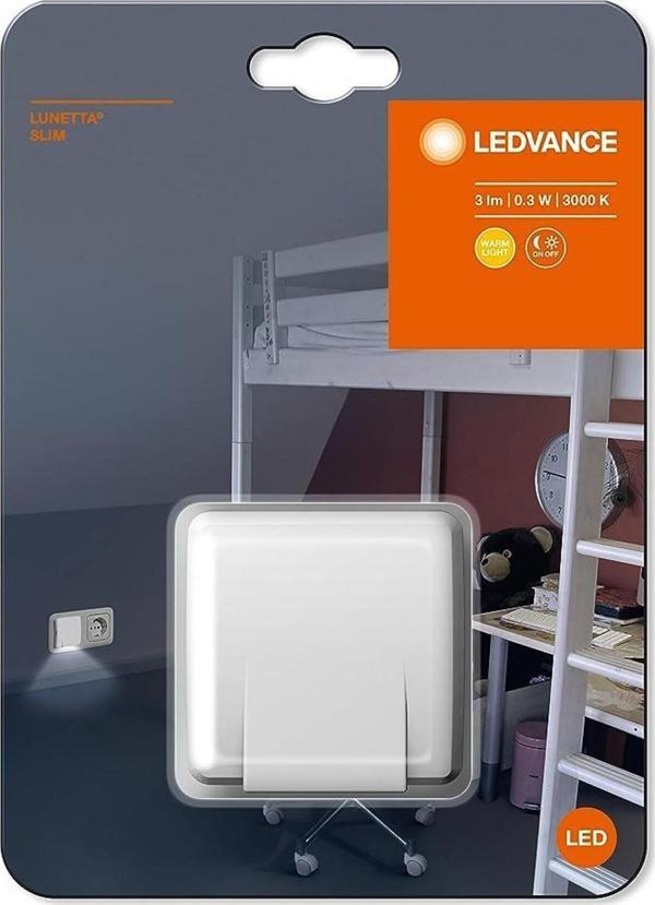 Ledvace Led Slim 3000K 3lm Sensörlü Gece Lambası - Image 1