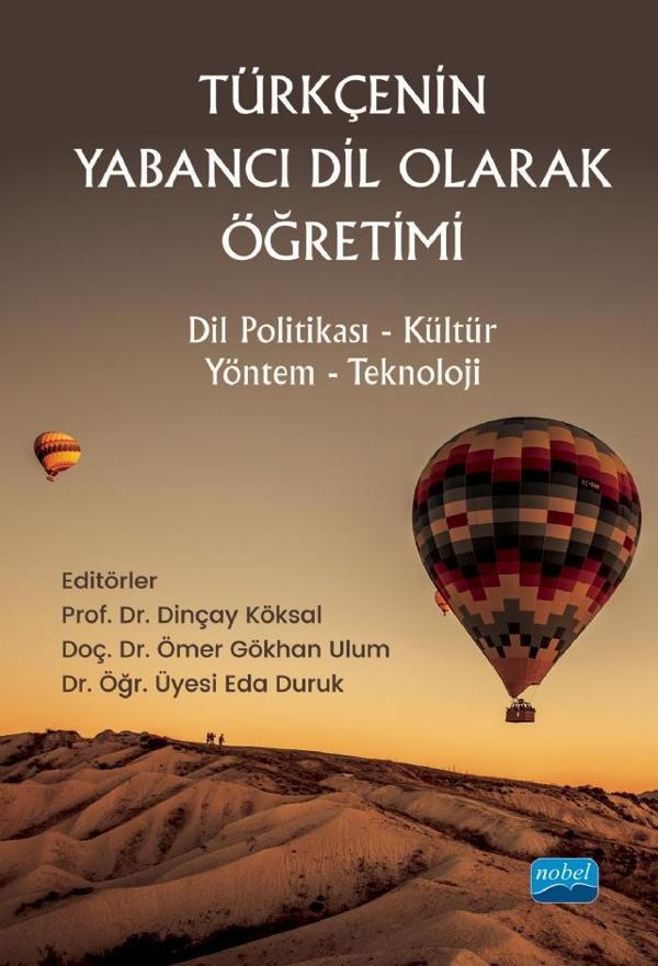 TÜRKÇENİN YABANCI DİL OLARAK ÖĞRETİMİ - Dil Politikası-Kültür-Yöntem-Teknoloji - Nobel Akademik Yayıncılık - Image 1