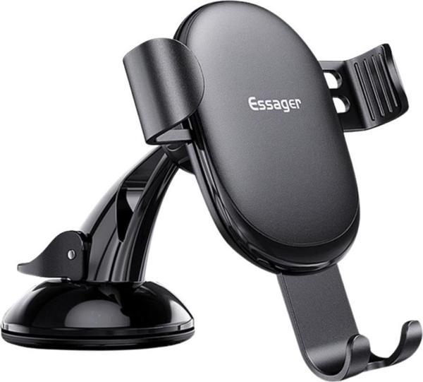 Essager Nano Vantuzlu Ultra Sağlam Torpido Üstü Telefon Tutucu, V Tipi Düşmez Sarsılmaz Telefon Tutucu - Image 1